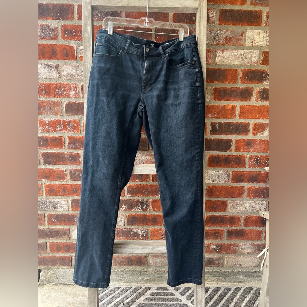 DKNY Dark Blue Women's Straight Leg Jeans